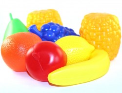 Набір пластикових фруктів у сітці ІП.18.000 ToysPlast