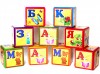Кубики большие "Азбука" 9 штук 9б 020/2 Bamsic Кубики большие "Азбука" 9 штук 9б 020/2 Bamsic
