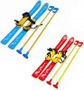 Лыжи детские с безопасными палками 3350 Технок